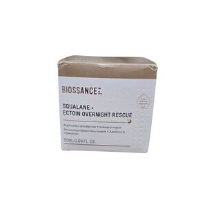 Biossance Sqalane + Ectoin Overnight Rescue 50ml 1.69fl oz New